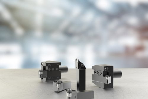 Dette billede illustrere SECO – Nye innovative Jetstream Tooling løsninger til ISO-drejning