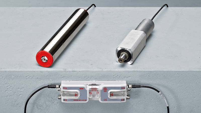 Dette billede illustrere SEW-EURODRIVE – Dansk premiere på tromlemotorer