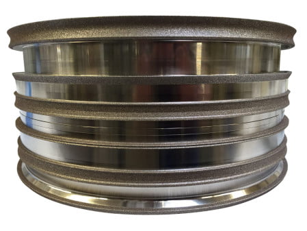 Dette billede illustrere Saint-Gobain Abrasives – Nye galvaniserede slibeskiver