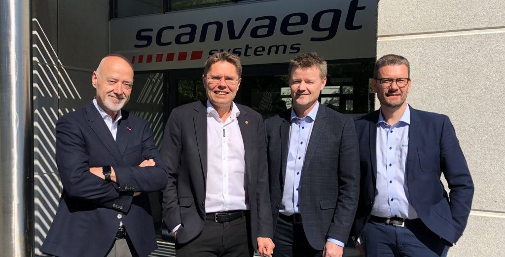 Dette billede illustrere Scanvaegt Systems indgår partnerskab med Accuratech