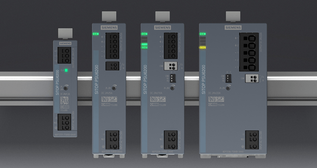 Dette billede illustrere Siemens – Nye strømforsyninger