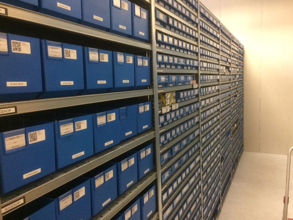 Dette billede illustrere Tvilum skaber resultater med systematisering af reservedele og forebyggende vedligehold