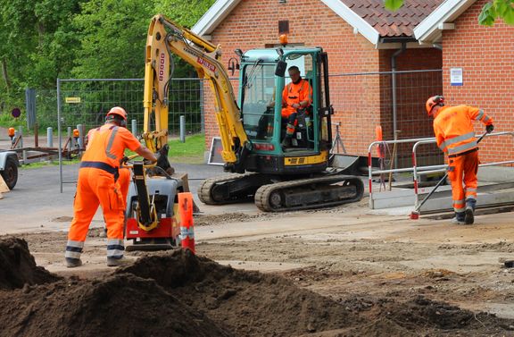 Dette billede illustrere Teknologisk Institut – Entreprenørmaskiner bliver mere miljøvenlige