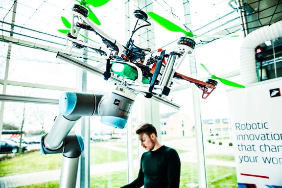 Dette billede illustrere Teknologisk Institut – Flere dronevirksomheder i Danmark (se video)