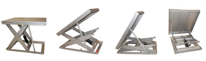 Dette billede illustrere Translyft – Rengøringseffektivitet, rengøringseffekt og verdens eneste hygiejniske sakselift