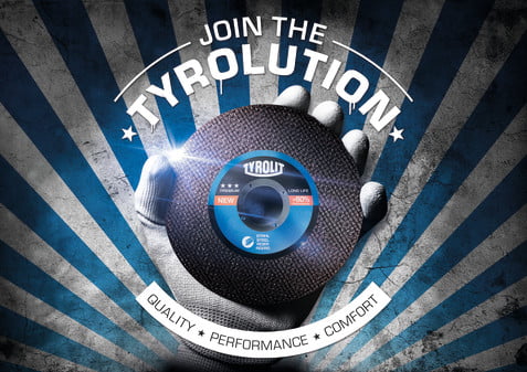 Dette billede illustrere Tyrolit Danmark – En ny æra med supertynde skæreskiver står for døren