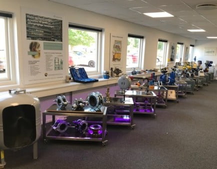 Dette billede illustrere Kig forbi ARMATEC’s SHOW ROOM