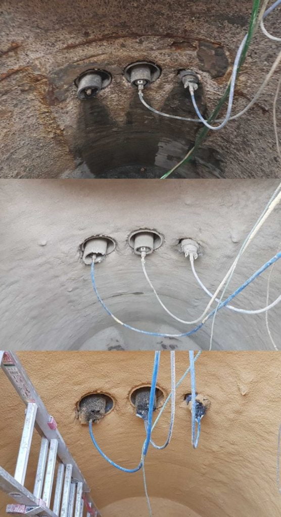 Dette billede illustrere Søren K. Hansen – Coating af beton for at stoppe svovlsyreangreb i blandt andet spildevandsanlæg