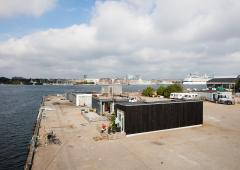 Dette billede illustrere CPH Village – Hippe containerboliger til studerende