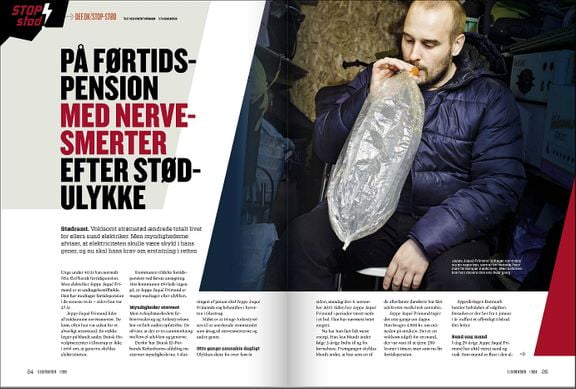 Dette billede illustrere Dansk El-Forbund – Elektricitet får hele skylden for at invalidere elektriker