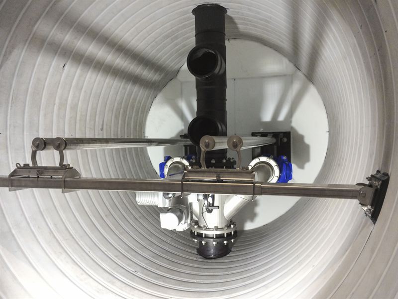 Dette billede illustrere COWI og Grundfos udvikler løsning til skybrudssikring af større bygninger