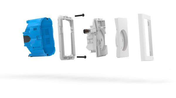 Dette billede illustrere Schneider Electric – Ny forfradåse afløser Schneider Electrics blå LK-klassiker som udgår