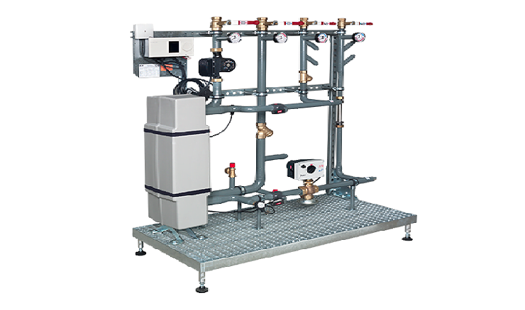Dette billede illustrere METRO THERM – Køreklar kvalitetsopvarmning af boligblokke
