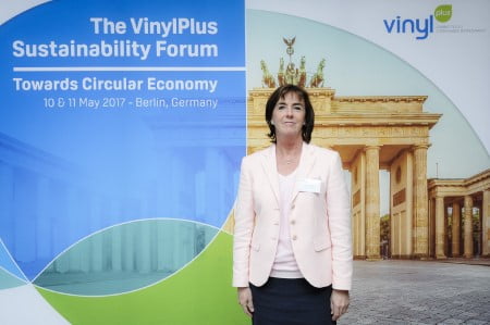 Dette billede illustrere VinylPlus Sustainability Forum 2017 – På vej mod cirkulær økonomi