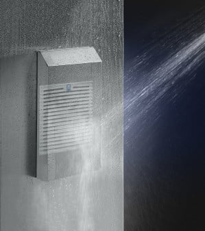 Dette billede illustrere Rittal A/S – Smart tilbehør til filterventilator