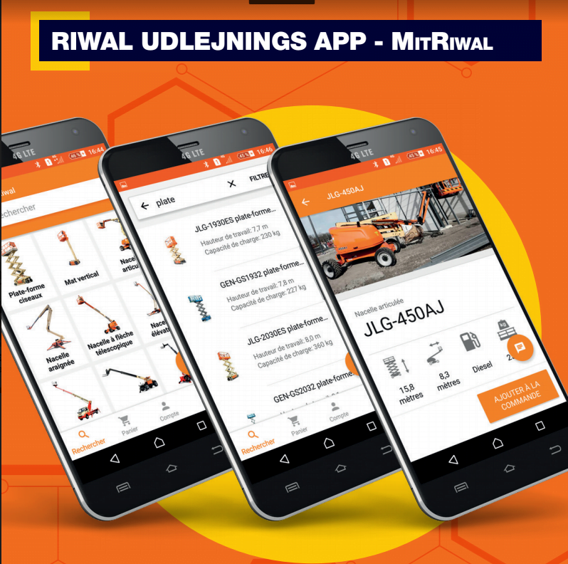 Dette billede illustrere RIWAL LANCERER KUNDEPORTALEN OG APPEN MITRIWAL