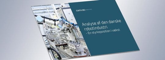 Dette billede illustrere Ny analyse – Dansk robotindustri i massiv vækst