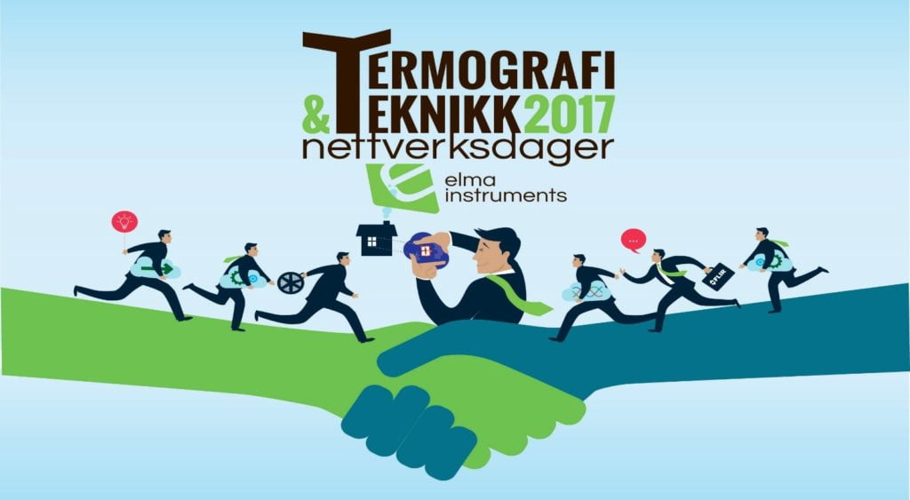Dette billede illustrere Termografi og Teknik – Netværksdagene 2017