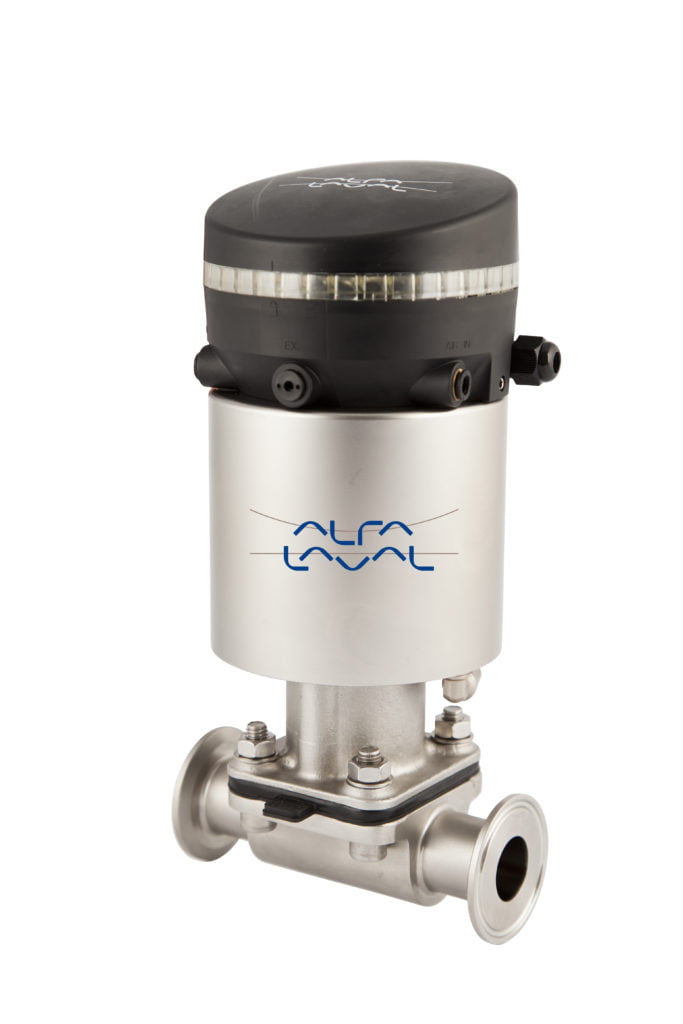 Dette billede illustrere Alfa Laval – Den nye ventilaktuator