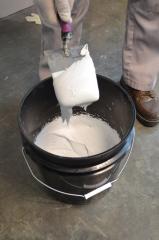 Dette billede illustrere Ny hvid vådrumsmembran fra ARDEX