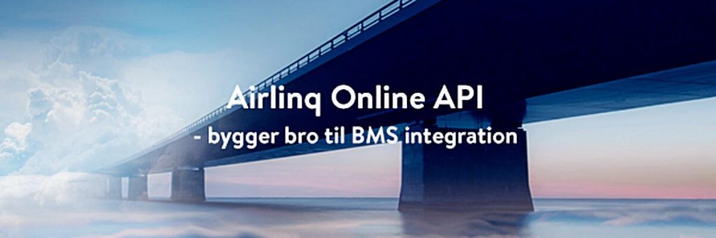 Dette billede illustrere Airmaster introducerer nyudviklet API