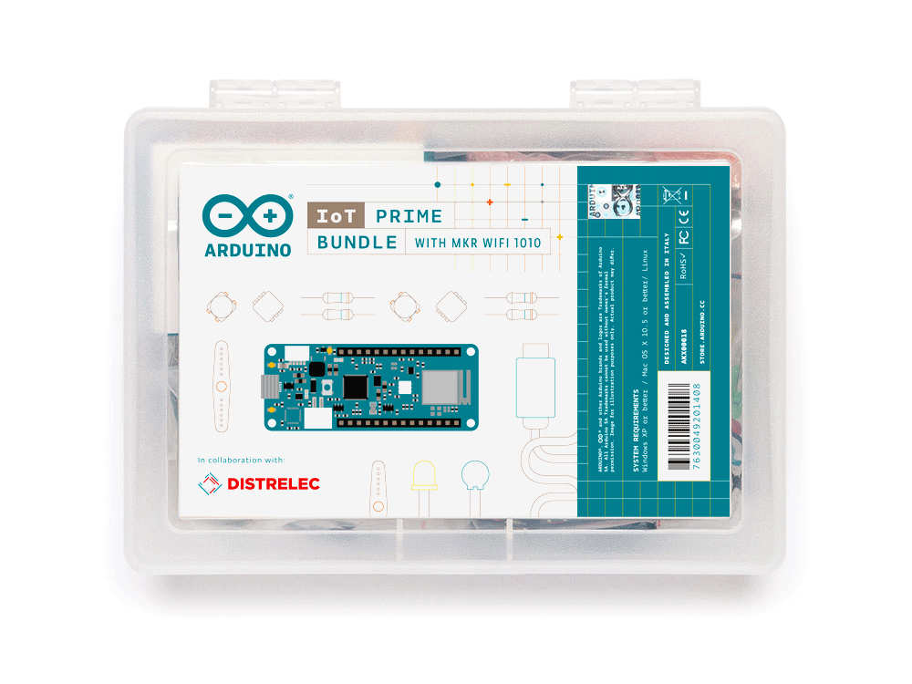 Dette billede illustrere Elfa Distrelec bliver eksklusiv distributør af Arduino IoT Prime-pakke