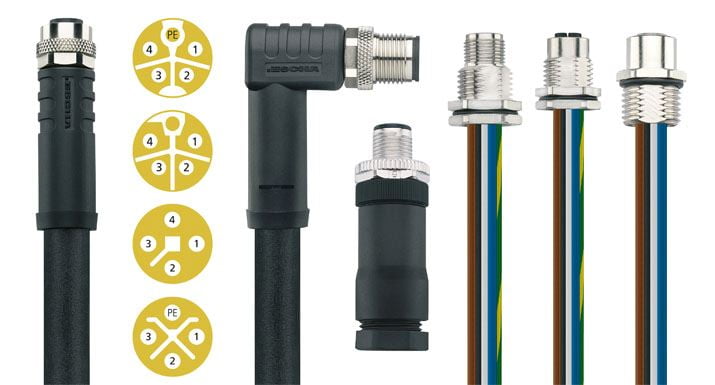 Dette billede illustrere Hans Følsgaard – ”M12x1-Power” for sikker energitilslutning