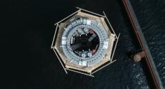 Dette billede illustrere Hoyer – Planetgear sikrer fri skibspassage ved ny bro