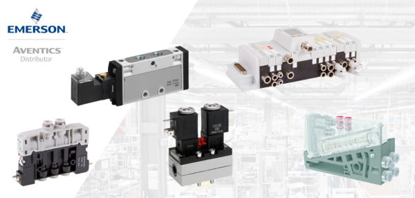 Dette billede illustrere OEM Automatic Klitsø – Kontroller luftflowet med pneumatikventiler fra Aventics