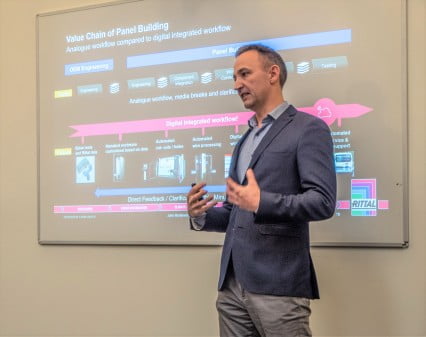 Dette billede illustrere Rittal – Spændende seminar hos tic-elkas A/S om fremtidens tavleproduktion