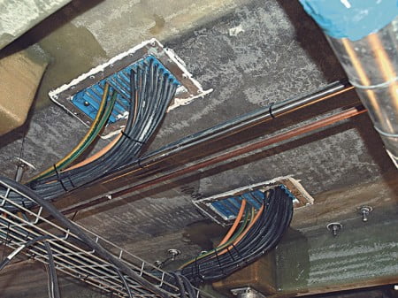 Dette billede illustrere Roxtec løste de tekniske udfordringer med designet