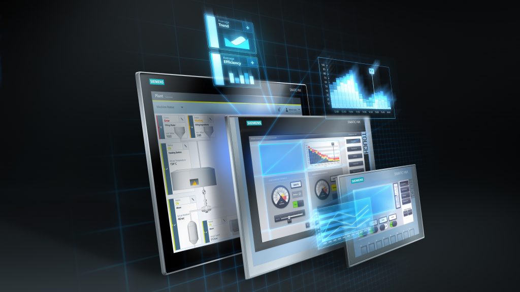 Dette billede illustrere Siemens – Få inspiration til dit HMI Design
