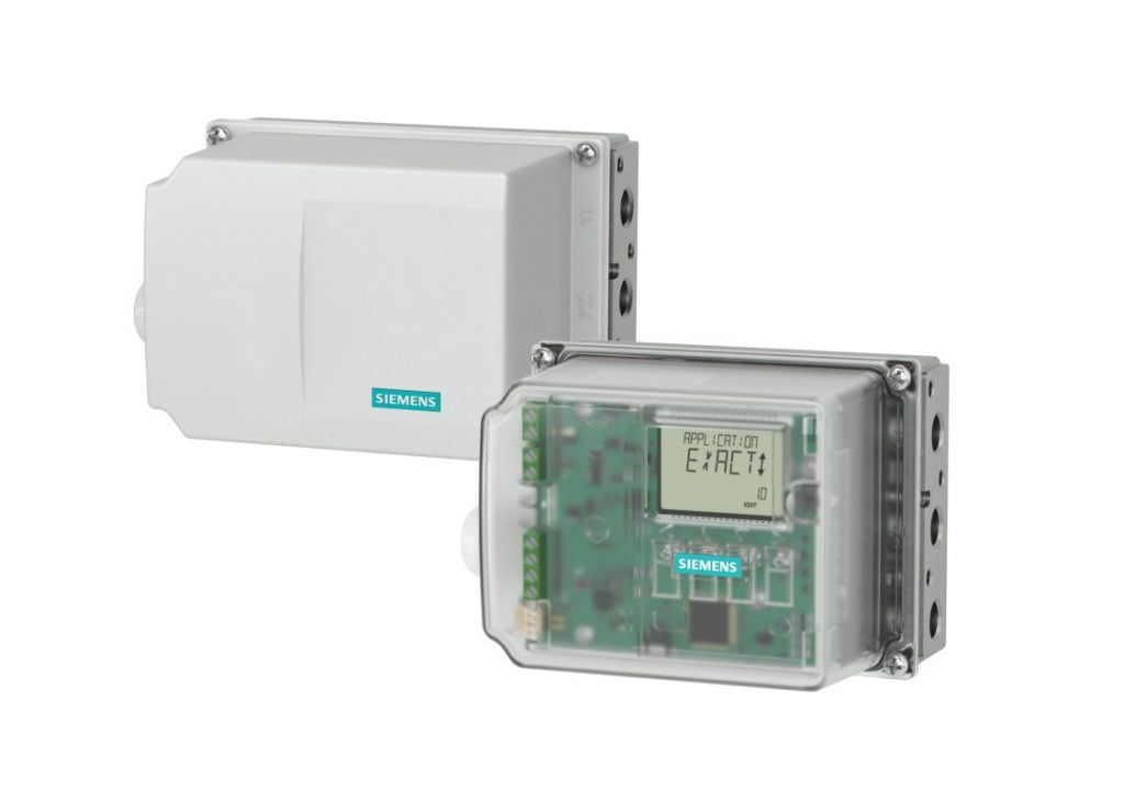 Dette billede illustrere Siemens – Opsæt din positioner med blot én finger…