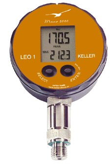 Dette billede illustrere Tech Instrumentering – LEO 1 – Digitalt manometer