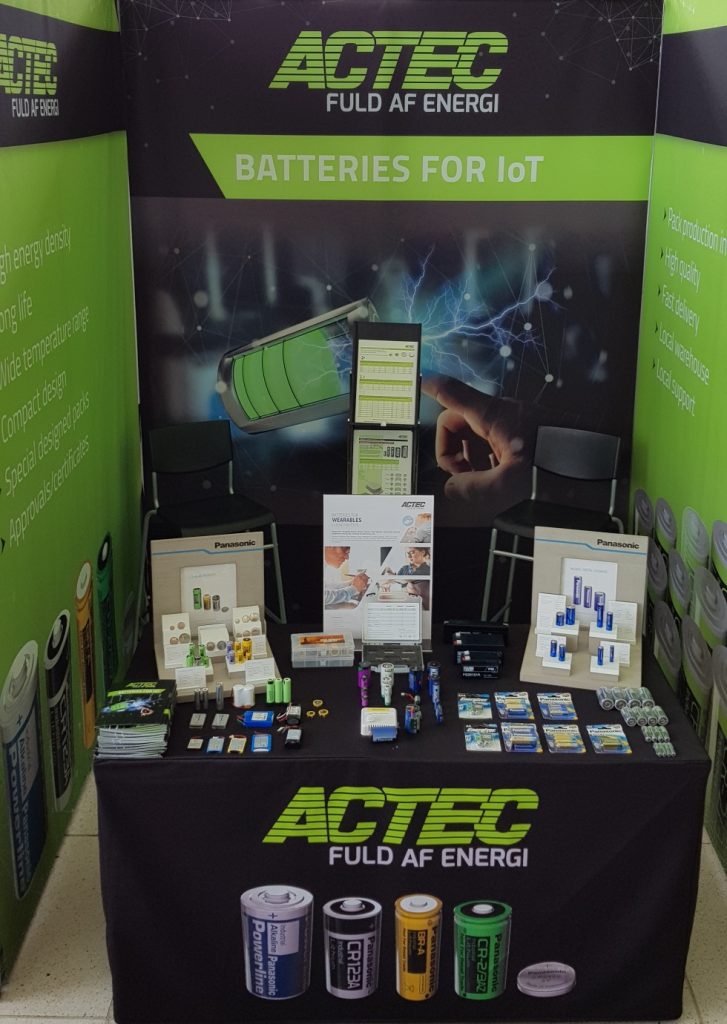 Dette billede illustrere ACTEC er med som udstiller på IoT Week messen i Aarhus