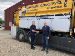 Dette billede illustrere FKSSlamson køber Gudenåens Kloakservice-tredje opkøb på seks måneder i det midt- og østjyske