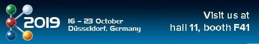 Dette billede illustrere RINCO Ultrasonics – Også i år udstiller vi på K2019 i Düsseldorf