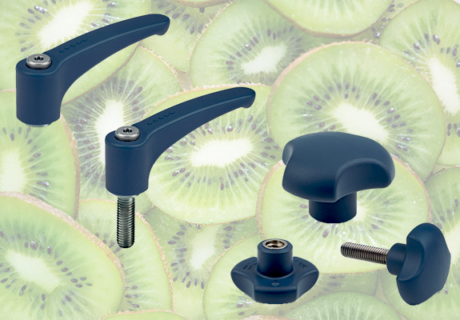 Dette billede illustrere Klee – Ny serie af metaldetekterbare stjerne- og spændegreb