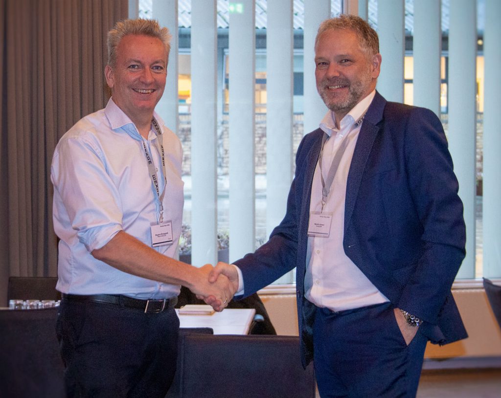 Dette billede illustrere Nyt samarbejde mellem Harting Danmark og Wexøe A/S