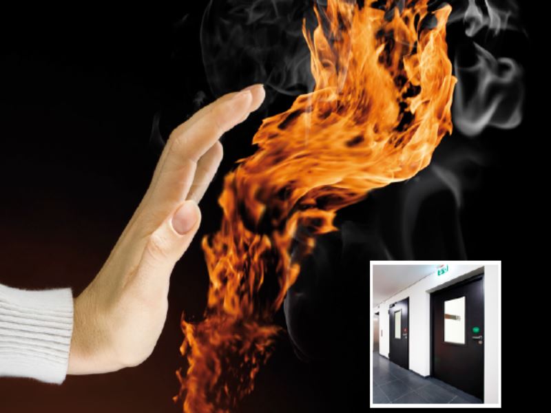 Dette billede illustrere Optimér sikkerheden i din virksomhed med industriporte