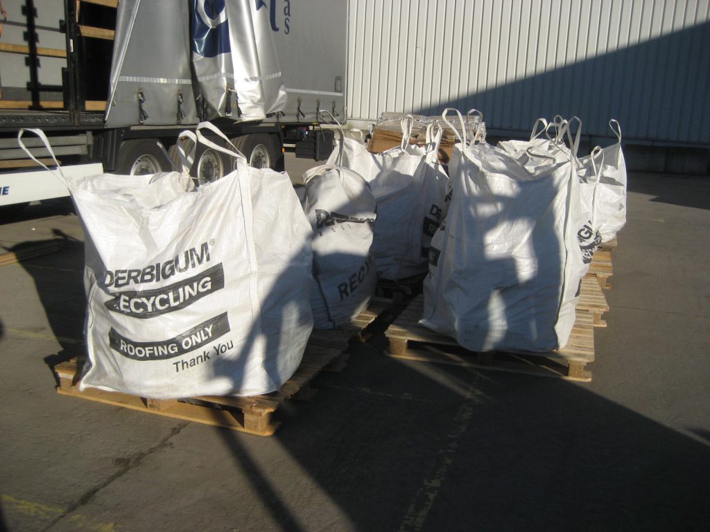 Dette billede illustrere Eurotag – Tagpapproducent gør byggeaffald til big business