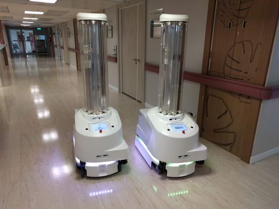 Dette billede illustrere Dansk robot-konsortium med livreddende robot er med i slutspurt til europæisk toppris