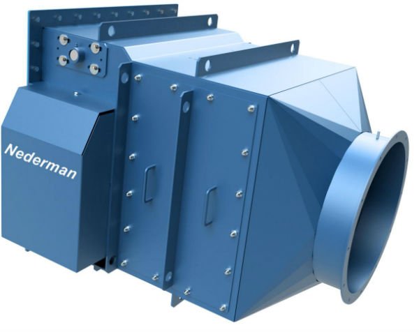 Dette billede illustrere Tillid og sikkerhed med Nederman CARZ tilbageslagsklapper til eksplosionsisolering