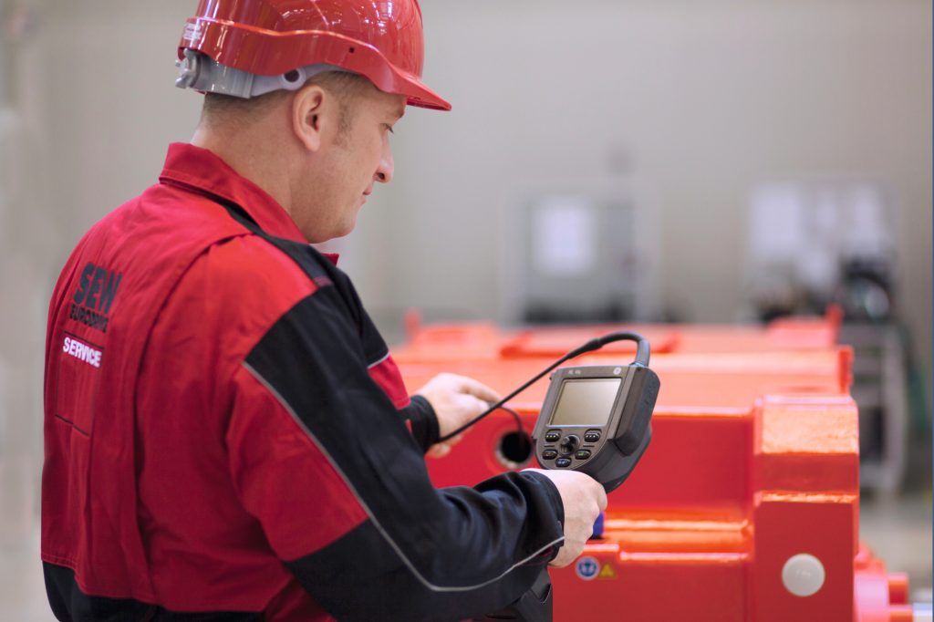 Dette billede illustrere SEW Eurodrive – Bæredygtig service og vedlighold til den danske industri