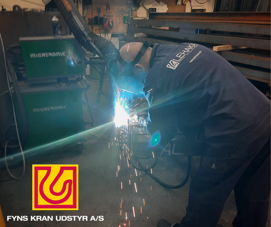 Dette billede illustrere DER ER STADIG FULD GANG I PRODUKTIONEN