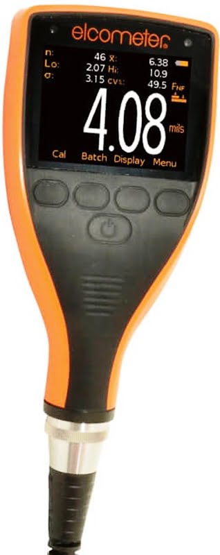 Dette billede illustrere Strenometer – Ny praktisk skærmindstilling til populær lagtykkelsesmåler