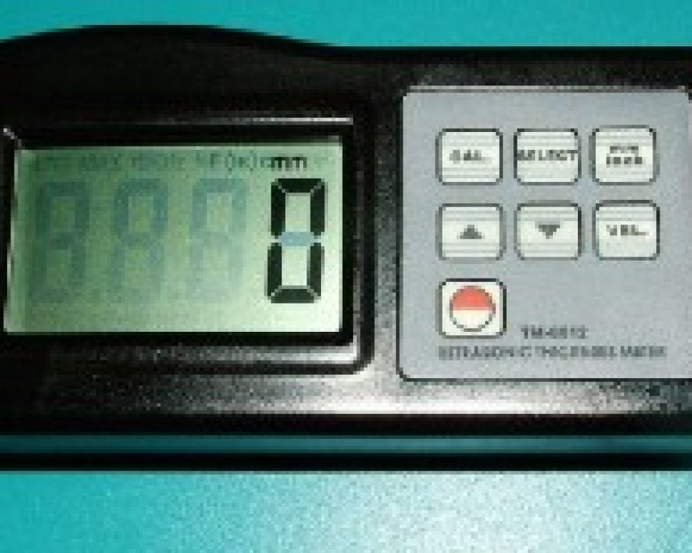 Dette billede illustrere Ultralyds tykkelsesmålere fra Alfa Instruments