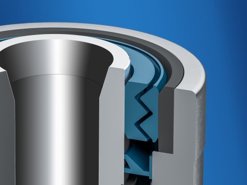 Dette billede illustrere Baumer – HeavyDuty-drejegivere til krævende transport