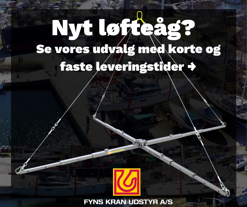 Dette billede illustrere Fyns Kran Udstyr – Det er endelig blevet forår og bådene skal i vandet