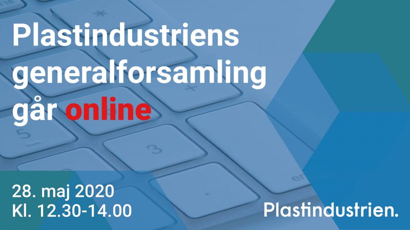 Dette billede illustrere Plastindustriens generalforsamling rykker online – Plastdagen 2020 er aflyst